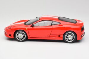 Ferrari 360 Challenge Stradale Rød Hot Wheels 1:18 C0407 Metal — billede 4 af 8