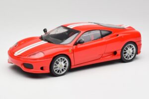 Ferrari 360 Challenge Stradale Rød Hot Wheels 1:18 C0407 Metal