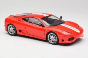 Ferrari 360 Challenge Stradale Rød Hot Wheels 1:18 C0407 Metal — billede 6 af 8
