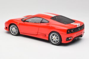 Ferrari 360 Challenge Stradale Rød Hot Wheels 1:18 C0407 Metal — billede 7 af 8