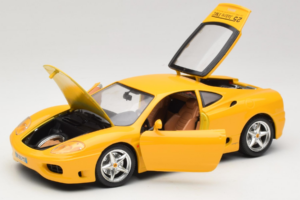 Ferrari 360 Modena 25 Jahre FMC Gul Bburago 1:18 3358-Y1 Metal — billede 2 af 8