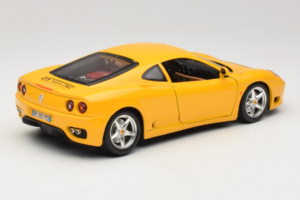 Ferrari 360 Modena 25 Jahre FMC Gul Bburago 1:18 3358-Y1 Metal — billede 3 af 8