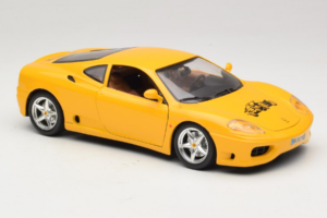 Ferrari 360 Modena 25 Jahre FMC Gul Bburago 1:18 3358-Y1 Metal — billede 6 af 8