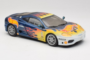 Ferrari 360 Modena Challenge #5 Hot Wheels Purple Fire Livery 1999 Bburago 1:18 29619 Metal — billede 6 af 8