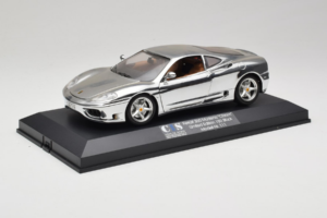 Ferrari 360 Modena Chrome Silver Begrænset Udgave Exclusive Cars 1:18 EC004 Metal — billede 2 af 9