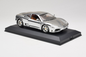 Ferrari 360 Modena Chrome Silver Begrænset Udgave Exclusive Cars 1:18 EC004 Metal — billede 6 af 9