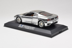 Ferrari 360 Modena Chrome Silver Begrænset Udgave Exclusive Cars 1:18 EC004 Metal — billede 7 af 9