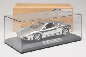 Ferrari 360 Modena Chrome Silver Begrænset Udgave Exclusive Cars 1:18 EC004 Metal — billede 9 af 9