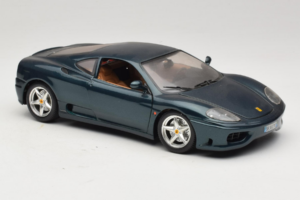 Ferrari 360 Modena Mørkegrøn Metallic Bburago 1:18 3358-G2 Metal — billede 5 af 7