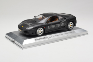 Ferrari 360 Modena Efecmetal Sort Mat Begrænset Udgave Exclusive Cars 1:18 EC003 Metal — billede 2 af 8