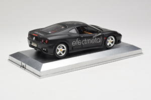 Ferrari 360 Modena Efecmetal Sort Mat Begrænset Udgave Exclusive Cars 1:18 EC003 Metal — billede 4 af 8