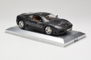 Ferrari 360 Modena Efecmetal Sort Mat Begrænset Udgave Exclusive Cars 1:18 EC003 Metal — billede 6 af 8