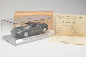 Ferrari 360 Modena Efecmetal Sort Mat Begrænset Udgave Exclusive Cars 1:18 EC003 Metal — billede 8 af 8