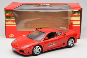 Ferrari 360 Modena Energizer Rød Bburago 1:18 3358-P3 Metal — billede 8 af 8
