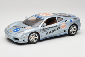 Ferrari 360 Modena Expert #1 Sølv Bburago 1:18 3348-S1 Metal