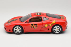 Ferrari 360 Modena #10 5 Jahre IG Bburago Rød Bburago 1:18 3358-P2 Metal — billede 4 af 8