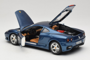Ferrari 360 Modena #15 Begrænset Udgave Blå Metallic Bburago 1:18 3358-F1 Metal — billede 5 af 8