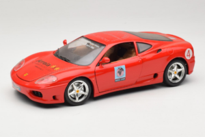 Ferrari 360 Modena Bevro International #4 Begrænset Udgave 111 stk Rød Bburago 1:18 3358-P1 Metal
