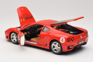 Ferrari 360 Modena Bevro International #4 Begrænset Udgave 111 stk Rød Bburago 1:18 3358-P1 Metal — billede 5 af 8