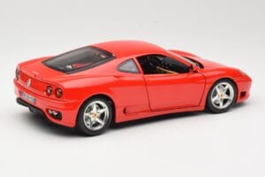 Ferrari 360 Modena Rød Bburago 1:18 3358 Metal — billede 3 af 8