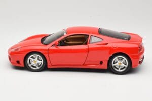 Ferrari 360 Modena Rød Bburago 1:18 3358 Metal — billede 4 af 8