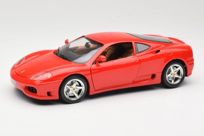 Ferrari 360 Modena Rød Bburago 1:18 3358 Metal