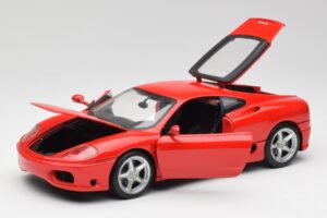 Ferrari 360 Modena Rød Hot Wheels 1:18 25736 Metal — billede 2 af 8