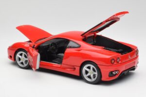Ferrari 360 Modena Rød Hot Wheels 1:18 25736 Metal — billede 5 af 8