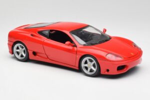 Ferrari 360 Modena Rød Hot Wheels 1:18 25736 Metal — billede 6 af 8