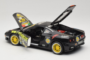 Ferrari 360 Modena Rentabel #314 Gagliardi Sort Bburago 1:18 3378-B1 Metal — billede 5 af 8