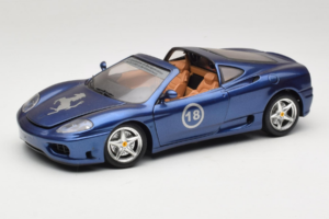 Ferrari 360 Modena Targa Begrænset Udgave 333 stk Lilla Metallic Bburago 1:18 3348-F1 Metal
