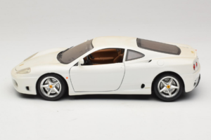 Ferrari 360 Modena Hvid Bburago 1:18 3368-W1 Metal — billede 4 af 8