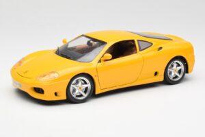 Ferrari 360 Modena Gul Bburago 1:18 3368 Metal