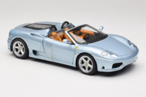 Ferrari 360 Spider Blå The Italian Job Hot Wheels 1:18 P9905 Metal — billede 4 af 6