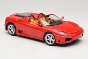 Ferrari 360 Spider Rød Hot Wheels 1:18 27774-M1 Metal — billede 6 af 8