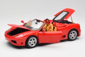 Ferrari 360 Spider Rød Hot Wheels 1:18 57310 Metal — billede 2 af 8