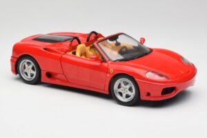 Ferrari 360 Spider Rød Hot Wheels 1:18 57310 Metal — billede 6 af 8