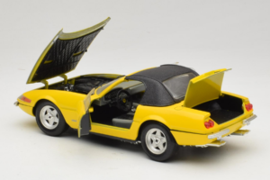 Ferrari 365 GTS/4 Daytona Cabriolet Gul Techno Giodi 1:18 740028 Metal — billede 5 af 8
