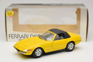 Ferrari 365 GTS/4 Daytona Cabriolet Gul Techno Giodi 1:18 740028 Metal — billede 8 af 8