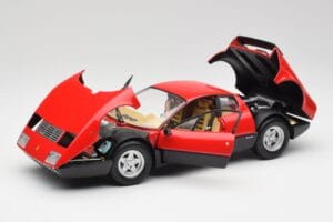 Ferrari 365 GT4/BB Rød Kyosho 1:18 08173R Metal — billede 2 af 8