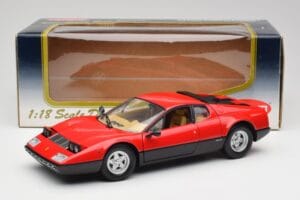 Ferrari 365 GT4/BB Rød Kyosho 1:18 08173R Metal — billede 8 af 8