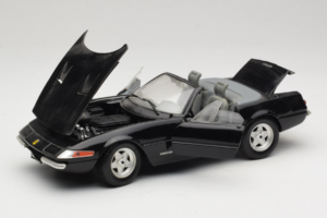 Ferrari 365 GTB/4 Daytona Cabriolet Sort Techno Giodi 1:18 40011-B1 Metal — billede 2 af 8