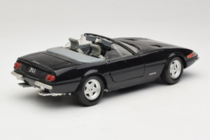 Ferrari 365 GTB/4 Daytona Cabriolet Sort Techno Giodi 1:18 40011-B1 Metal — billede 3 af 8