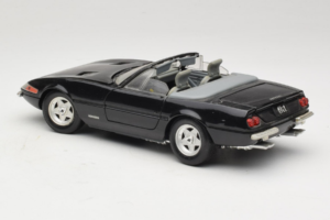Ferrari 365 GTB/4 Daytona Cabriolet Sort Techno Giodi 1:18 40011-B1 Metal — billede 7 af 8