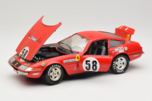 Ferrari 365 GTB/4 Daytona Berlinetta #58 Rød Techno Giodi 1:18 40011 Metal — billede 2 af 8
