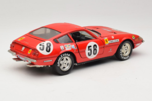 Ferrari 365 GTB/4 Daytona Berlinetta #58 Rød Techno Giodi 1:18 40011 Metal — billede 3 af 8