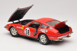 Ferrari 365 GTB/4 Daytona Berlinetta #58 Rød Techno Giodi 1:18 40011 Metal — billede 5 af 8