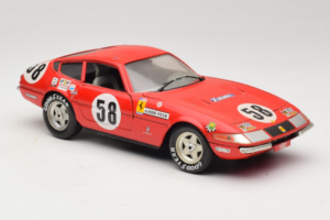 Ferrari 365 GTB/4 Daytona Berlinetta #58 Rød Techno Giodi 1:18 40011 Metal — billede 6 af 8