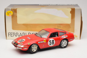 Ferrari 365 GTB/4 Daytona Berlinetta #58 Rød Techno Giodi 1:18 40011 Metal — billede 8 af 8