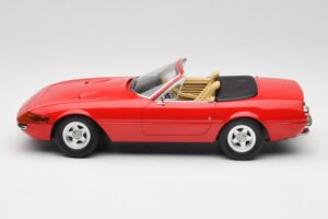 Ferrari 365 GTB/4 Daytona Spyder Series II Rosso Dino KK-Scale 1:18 KKDC180621 Metal — billede 3 af 6